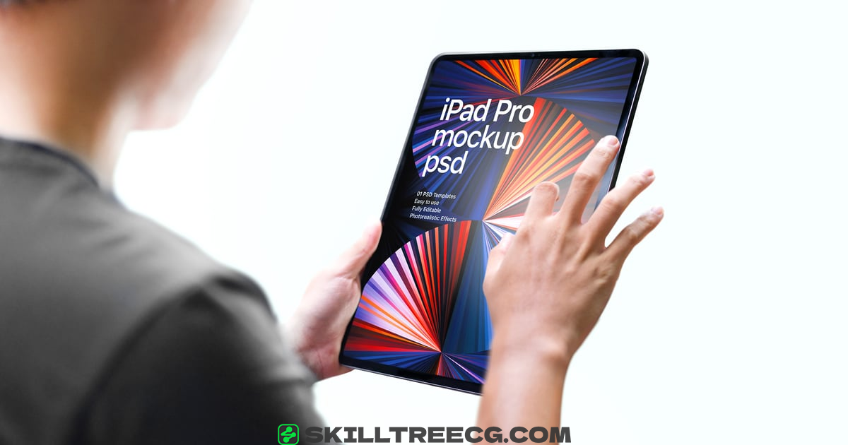 iPad Pro Mockup（132893）-技能树